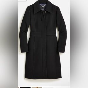 topcoat in Italian double-cloth wool blend size 4